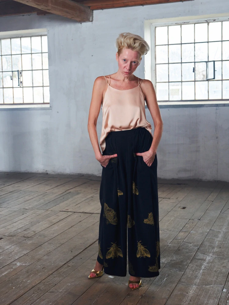 MAYDA Sukně kalhotová Culottes Můry 2