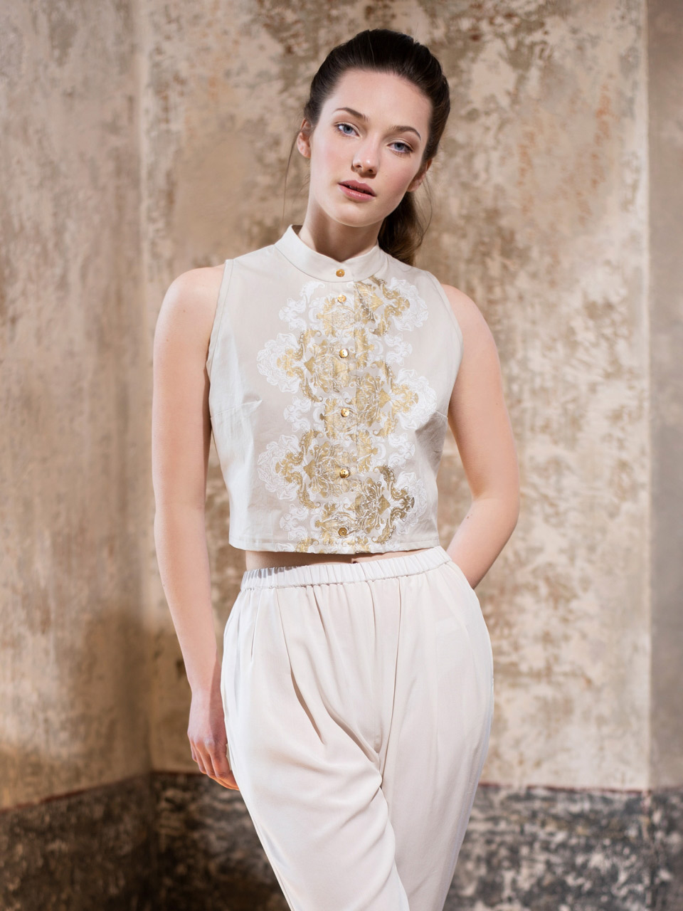 MAYDA Top do pasu Amanita Baroque