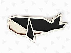 ALIZI.PLAYWOOD Brož Whale