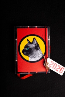 DEAFMESSANGER Diář 2026 Circle Cat